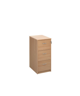 3 drawer economy filing cabinet - Beech