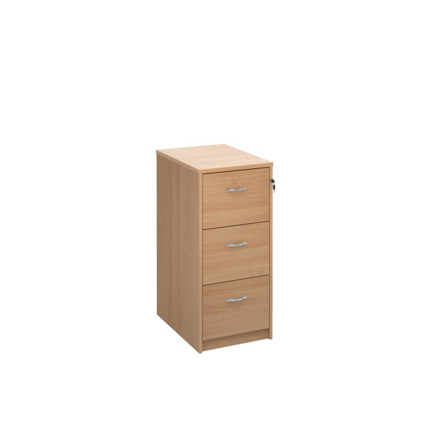 3 drawer economy filing cabinet - Beech