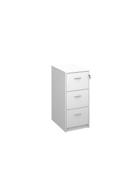 3 drawer economy filing cabinet - White