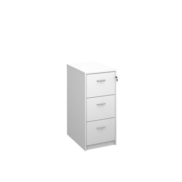 3 drawer economy filing cabinet - White