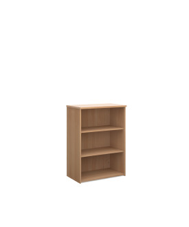 2 Shelf Economy Bookcase - 1200mm - Beech
