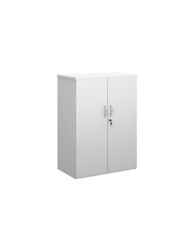 2 door 1200mm economy cupboard - White
