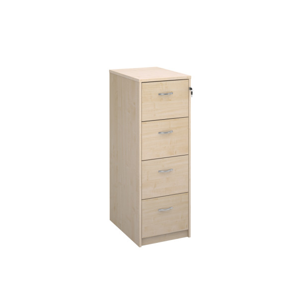 4 Drawer Economy Filing Cabinet - 1360mm - Maple