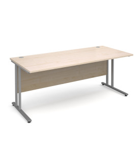 Straight economy desk - 1800mm x 800mm - Maple