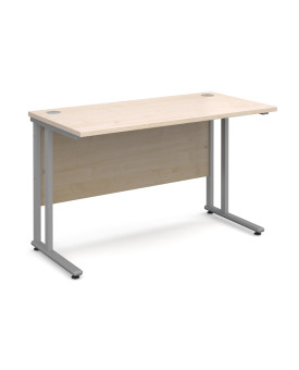 Straight economy desk - 1200mm x 600mm - Maple
