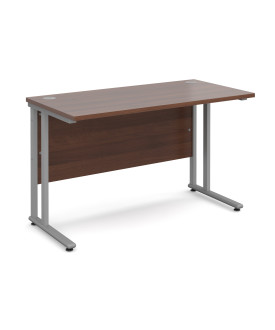 Straight economy desk - 1200mm x 600mm - Walnut