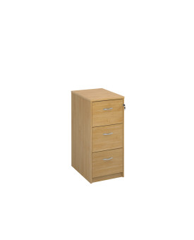 3 drawer economy filing cabinet- Oak