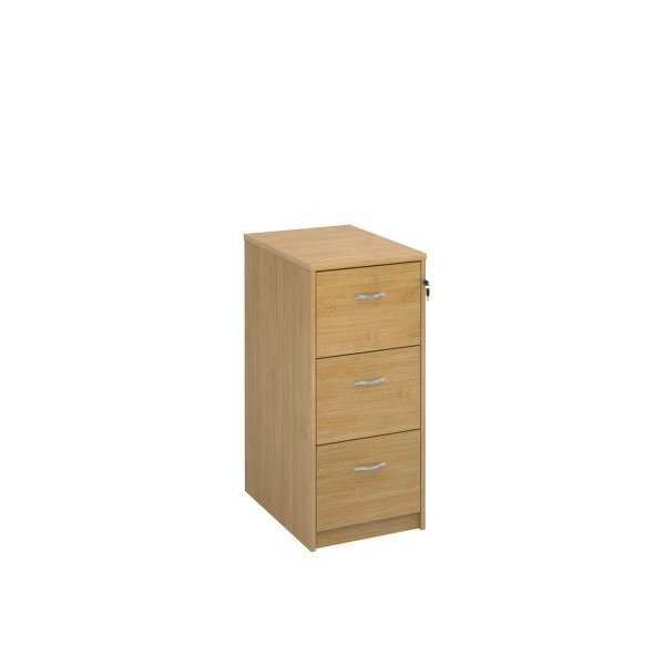 3 drawer economy filing cabinet- Oak