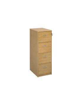 4 drawer economy filing cabinet- Oak