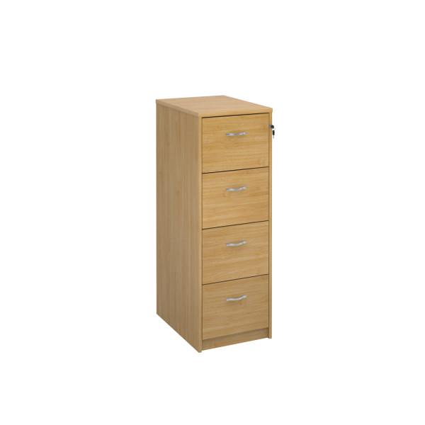 4 drawer economy filing cabinet- Oak